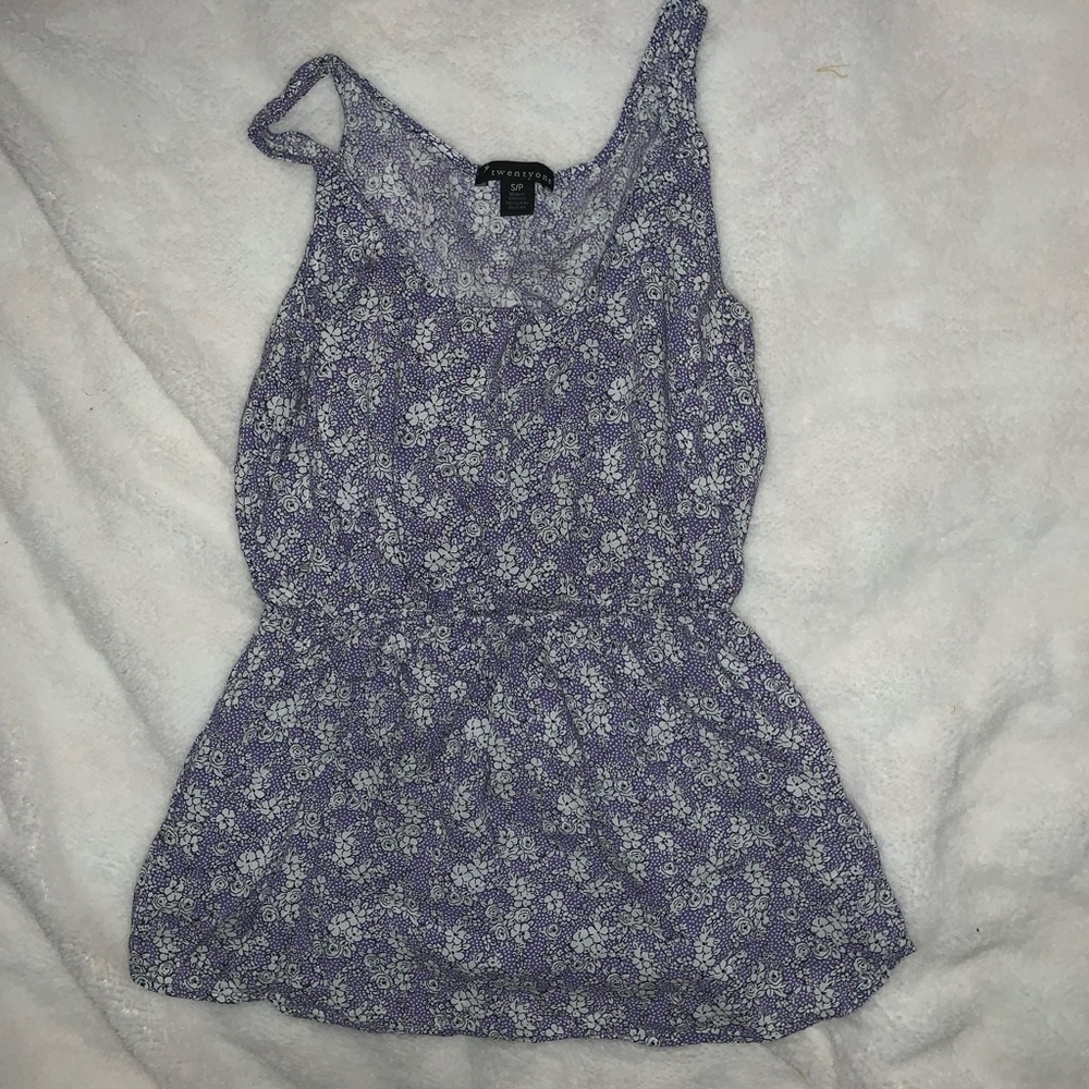floral tank